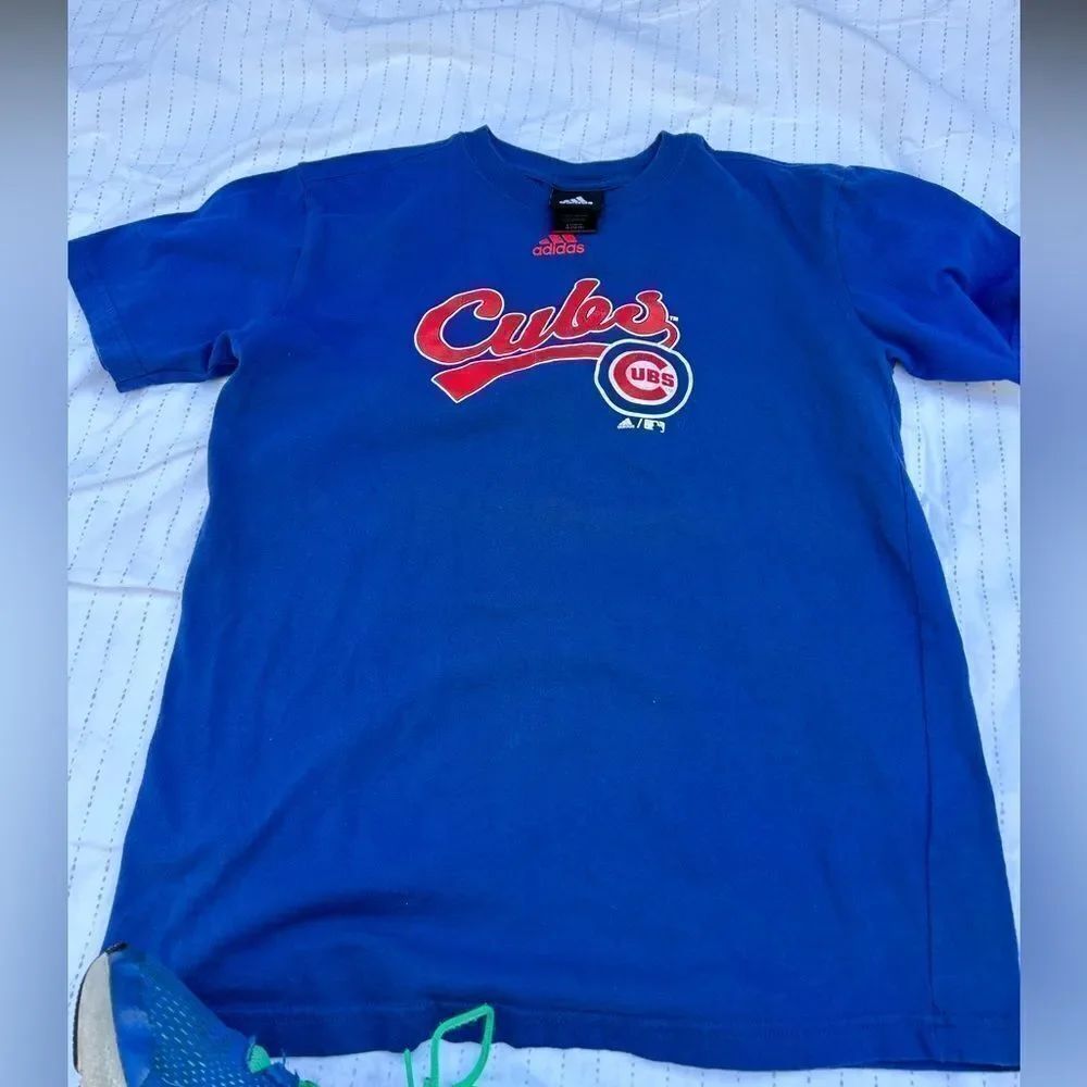 Boys Adidas Chicago Cubs Tshirt